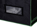 Grow Tent Reflective Mylar Hydroponic with Adjustable Vents and Floor Tray for Indoor Plant Growing, T3398P320048