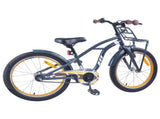 Kids Bike 22 Inches for 7-12 Years Old Dark Grey 42009312