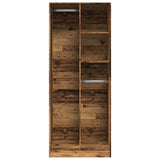 Wardrobe Old Wood 80x50x200 cm Engineered Wood 3307763