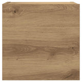 7 Piece TV Cabinet Set Wall-mounted Artisan Oak Engineered Wood 3329014