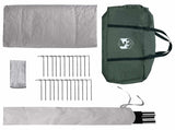 Tipi Tent Army Green 700 x 700 x 395 cm Polyester and Steel 42028714