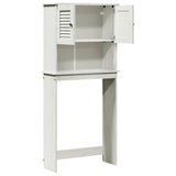 Washing Machine Cabinet with Door VIGO White 72.5 x 27 x 161 cm 4019130