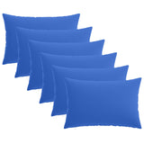 Cushion with Pillow HEERLEN 6 pcs Royal Blue Polyester 925102