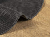 Rug IZA Short Pile Scandinavian Look Anthracite 120 cm 375435