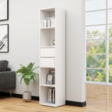 Book Cabinet White 36x30x171 cm Engineered Wood 802867