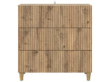 Drawer Cabinet Artisan Oak 66 x 34.5 x 90 cm Engineered Wood 894614