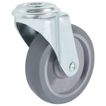 12 pcs Bolt Hole Swivel Casters 100 mm 277892
