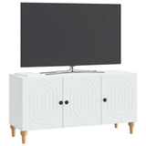TV Cabinet White 99 x 34.5 x 50 cm Engineered Wood 894255