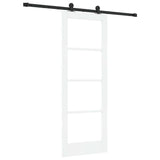 Sliding Door ORKDAL White and Black 73.5 x 198.5 cm 3331988