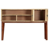 Console Table 115x30x76 cm Solid Rough Mango Wood 282746