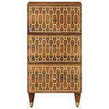 Side Cabinet 40x33x75 cm Solid Wood Mango 358307