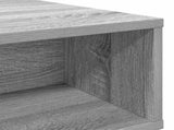 Coffee Table Grey Sonoma 80 x 46 x 35 cm Engineered Wood 8000225