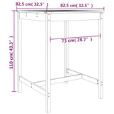 5 Piece Garden Bar Set Solid Wood Douglas 3157804