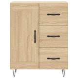 Highboard Sonoma Oak 69.5x34x180 cm Engineered Wood 3198108