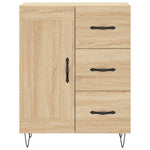 Highboard Sonoma Oak 69.5x34x180 cm Engineered Wood 3190016