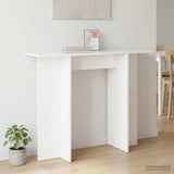 Console Table White 100 x 30 x 75 cm Engineered Wood 8001167