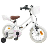 Kids Bike 16 Inches for 4-6 Years Old White 42009231