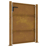 Garden Gate 100x150 cm Corten Steel 153265