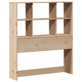 Bookcase Bed without Mattress 90x190cm Single Solid Wood Pine 3322652