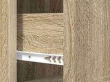 Drawer Cabinet Sonoma Oak 33 x 34.5 x 87 cm Engineered Wood 895307