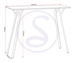 ZNTS Quebec Bar Table Set 400-401-271