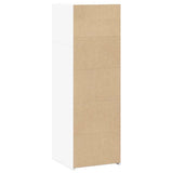 Highboard White 40x41x124 cm Engineered Wood 846383