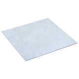 Self-adhesive Flooring Planks 5.11 m PVC White Marble 146236