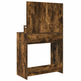 Bedroom Dressing Tables Smoked Oak 80 x 39.6 x 135 cm 888982