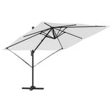 Roma Parasol Beige 286 x 284 x 265 cm Aluminium and Polyester 42003335