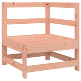 Corner Sofa with Cushions Solid Wood Douglas 825546