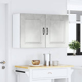 Kitchen Wall Cabinets 2 pcs Kalmar Concrete Grey Engineered Wood 853566
