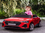 Audi E-tron Licensed 12V Kids' Electric Ride on, Electric Car for Kids, with Parental Remote, Music T3398P348296