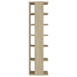 Shoe Cabinets 2 pcs Sonoma Oak 27.5x27x102 cm 808492