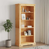 5-Tier Bookcase Mexican Pine Corona Range 80x40x170 cm 243744