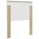 Headboard with Headboard Sonoma Oak 80 cm Engineered wood 887816