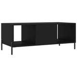 Coffee Table Black 102x50x40 cm Engineered Wood 829309