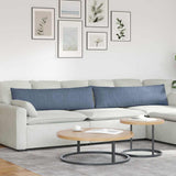 Sofa Pillows 2 pcs Blue 145 x 40 cm Corduroy Fabric 42013863