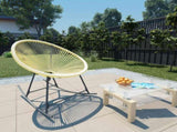 Acapulco Chair Beige Poly Rattan, Powder-Coated Steel Standard 313140