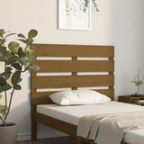 Headboard Honey Brown 100x3x80 cm Solid Wood Pine 821335