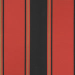 Retractable Awning Orange and Brown 4.5x3 m Fabric and Aluminium 3154569