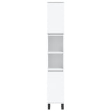 Bathroom Cabinet White 30x30x190 cm Engineered Wood 831540