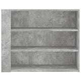 Wall Cabinet Concrete Grey 75x35x60 cm Engineered Wood 848419