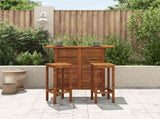 Bar Table 110x50x105 cm Solid Acacia Wood 44007