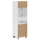 Kitchen Cupboard "Porto" Black Engineered Wood 854108