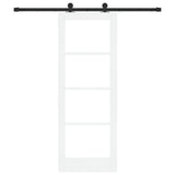 Sliding Door ORKDAL White and Black 73.5 x 198.5 cm 3331988