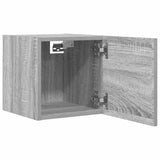 Wall Mounted TV Cabinet 2 pcs Grey Sonoma 30.5x30x30 cm 815139
