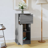 Sideboard Grey Sonoma 30x30x70 cm Engineered Wood 817002