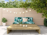 Garden Lounge Set Brown Impregnated Pine Wood Medium Modular 3186626
