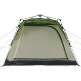 Camping Tent Cabin 4-Person Green Quick Release 4004219