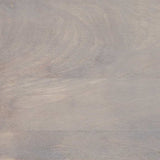 Sideboard Grey and Gold 40 x 33 x 75 cm Solid Mango Wood 4018796